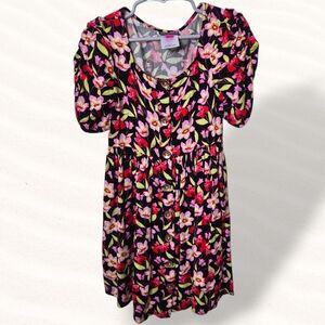 Vince Camuto Floral Colorful Girl toddler dress Size 6x